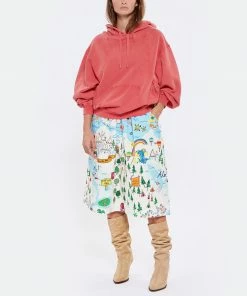 SEE BY CHLOE Sweatshirt Coton Rose 11 SEE BY CHLOE Sweatshirt Coton Rose -Boutique MAJESTIC FILATURES unnamed file 1656