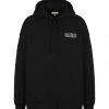 GANNI Sweatshirt Hoodie Software Isoli Coton Biologique Noir -Boutique MAJESTIC FILATURES unnamed file 1658