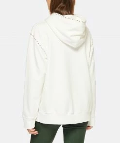 MM6 MAISON MARGIELA Sweatshirt Blanc, Collection Studio -Boutique MAJESTIC FILATURES unnamed file 1666