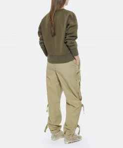 ISABEL MARANT ÉTOILE Sweatshirt Mobyli Coton Kaki -Boutique MAJESTIC FILATURES unnamed file 1672