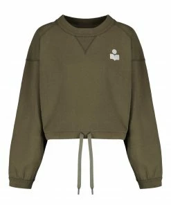 ISABEL MARANT ÉTOILE Sweatshirt Margo Coton Kaki