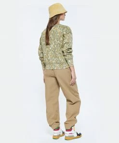 ISABEL MARANT ÉTOILE Sweatshirt Mobyli Coton Imprimé Kaki -Boutique MAJESTIC FILATURES unnamed file 1709