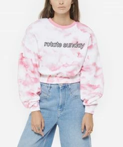 ROTATE Sweatshirt Cece Coton Nuage -Boutique MAJESTIC FILATURES unnamed file 1729 scaled