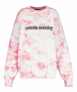 ROTATE Sweatshirt Iris Coton Nuage