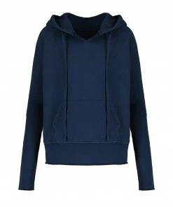 NILI LOTAN Sweatshirt Janie Coton Bleu Canard