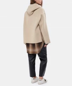 MM6 MAISON MARGIELA Pull à Capuche Laine Beige -Boutique MAJESTIC FILATURES unnamed file 1748 scaled