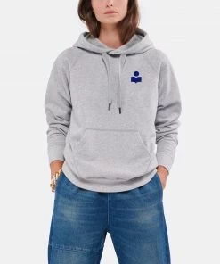 ISABEL MARANT ÉTOILE Sweatshirt Malibu Coton Organique Gris -Boutique MAJESTIC FILATURES unnamed file 1751 scaled
