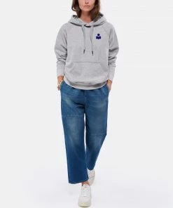 ISABEL MARANT ÉTOILE Sweatshirt Malibu Coton Organique Gris -Boutique MAJESTIC FILATURES unnamed file 1752 scaled