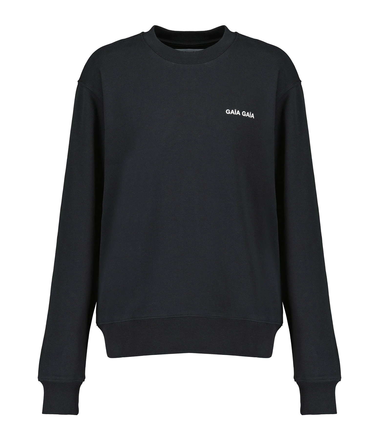 GAÏA GAÏA Sweatshirt Thalia Loose Fit Coton Noir 3 GAÏA GAÏA Sweatshirt Thalia Loose Fit Coton Noir