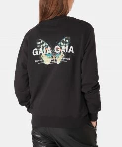 GAÏA GAÏA Sweatshirt Thalia Loose Fit Coton Noir 9 GAÏA GAÏA Sweatshirt Thalia Loose Fit Coton Noir -Boutique MAJESTIC FILATURES unnamed file 1806
