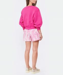 ROTATE Sweatshirt Cece Coton Fushia -Boutique MAJESTIC FILATURES unnamed file 1813