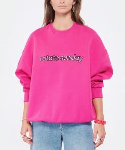 ROTATE Sweatshirt Iris Coton Fuchsia 9 ROTATE Sweatshirt Iris Coton Fuchsia -Boutique MAJESTIC FILATURES unnamed file 1821