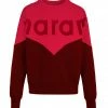 ISABEL MARANT ÉTOILE Sweatshirt Houston Coton Bordeaux -Boutique MAJESTIC FILATURES unnamed file 1824