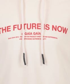 GAÏA GAÏA Sweatshirt Hoodie Loose Fit Cybele Coton Rosewater -Boutique MAJESTIC FILATURES unnamed file 1834