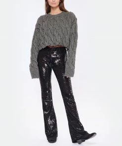 HALFBOY Pull Crew Cable Laine Gris -Boutique MAJESTIC FILATURES unnamed file 185