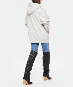 ISABEL MARANT ÉTOILE Sweatshirt Mansel Coton Écru, Capsule Color Playground -Boutique MAJESTIC FILATURES unnamed file 1852