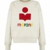 ISABEL MARANT ÉTOILE Sweatshirt Mobyli Coton Écru, Capsule Color Playground -Boutique MAJESTIC FILATURES unnamed file 1853