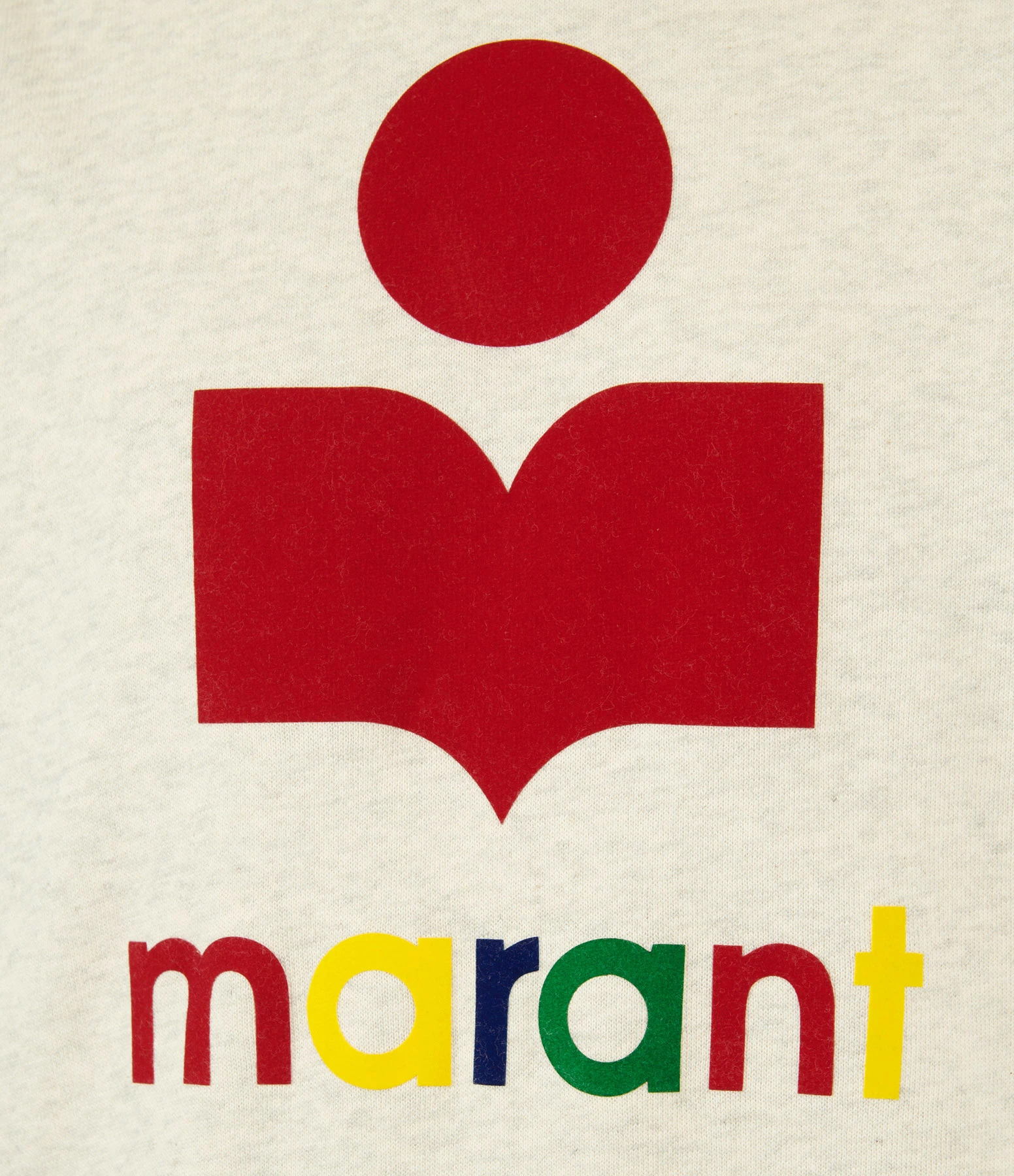 ISABEL MARANT ÉTOILE Sweatshirt Mobyli Coton Écru, Capsule Color Playground 4 ISABEL MARANT ÉTOILE Sweatshirt Mobyli Coton Écru, Capsule Color Playground – Image 2