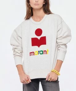 ISABEL MARANT ÉTOILE Sweatshirt Mobyli Coton Écru, Capsule Color Playground 9 ISABEL MARANT ÉTOILE Sweatshirt Mobyli Coton Écru, Capsule Color Playground -Boutique MAJESTIC FILATURES unnamed file 1855