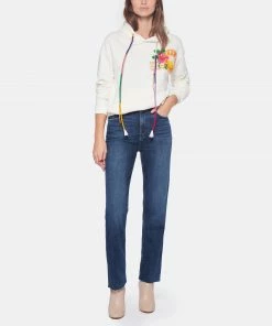 MIRA MIKATI Sweatshirt Hoodie Sydney Coton Blanc -Boutique MAJESTIC FILATURES unnamed file 1867