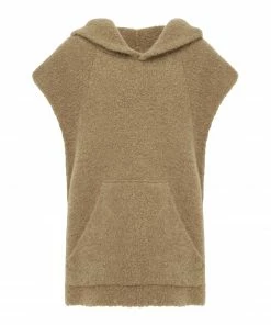 SHERPA Sweat Hoodie Oversized Nyima Alpaga Camel