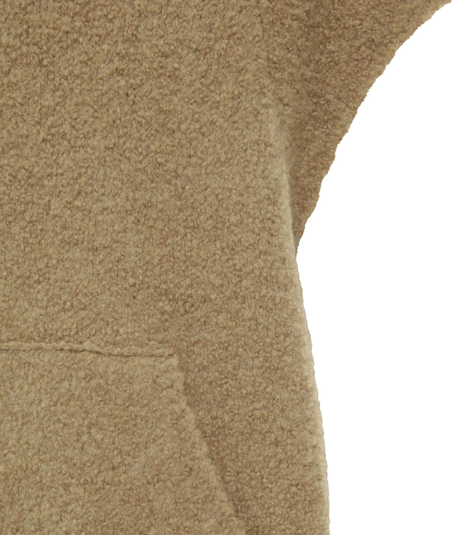 SHERPA Sweat Hoodie Oversized Nyima Alpaga Camel 4 SHERPA Sweat Hoodie Oversized Nyima Alpaga Camel – Image 2
