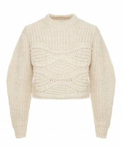 ROSEANNA Pull Best Laine Vierge Écru Flamme