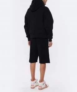 AMI PARIS Sweatshirt Hoodie Unisexe Ami De Cœur Satin Coton Biologique Noir -Boutique MAJESTIC FILATURES unnamed file 1927