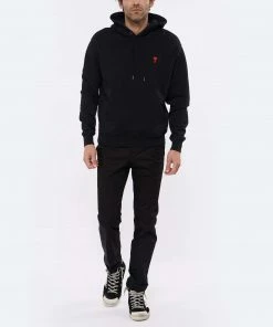AMI PARIS Sweatshirt Hoodie Unisexe Ami De Cœur Coton Biologique Noir 14 AMI PARIS Sweatshirt Hoodie Unisexe Ami De Cœur Coton Biologique Noir -Boutique MAJESTIC FILATURES unnamed file 1933