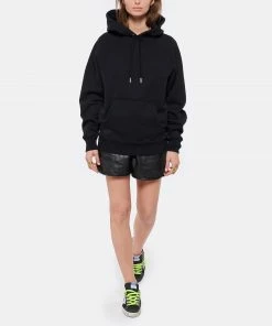 AMI PARIS Sweatshirt Hoodie Unisexe Ami De Cœur Coton Biologique Noir -Boutique MAJESTIC FILATURES unnamed file 1937