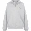 MAISON LABICHE Sweatshirt Unisexe Amour Coton Biologique Gris Clair Chiné -Boutique MAJESTIC FILATURES unnamed file 1952