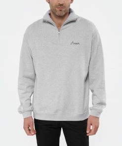 MAISON LABICHE Sweatshirt Unisexe Amour Coton Biologique Gris Clair Chiné -Boutique MAJESTIC FILATURES unnamed file 1957