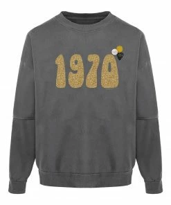 NEWTONE Sweatshirt Roller 1970 Coton Pepper