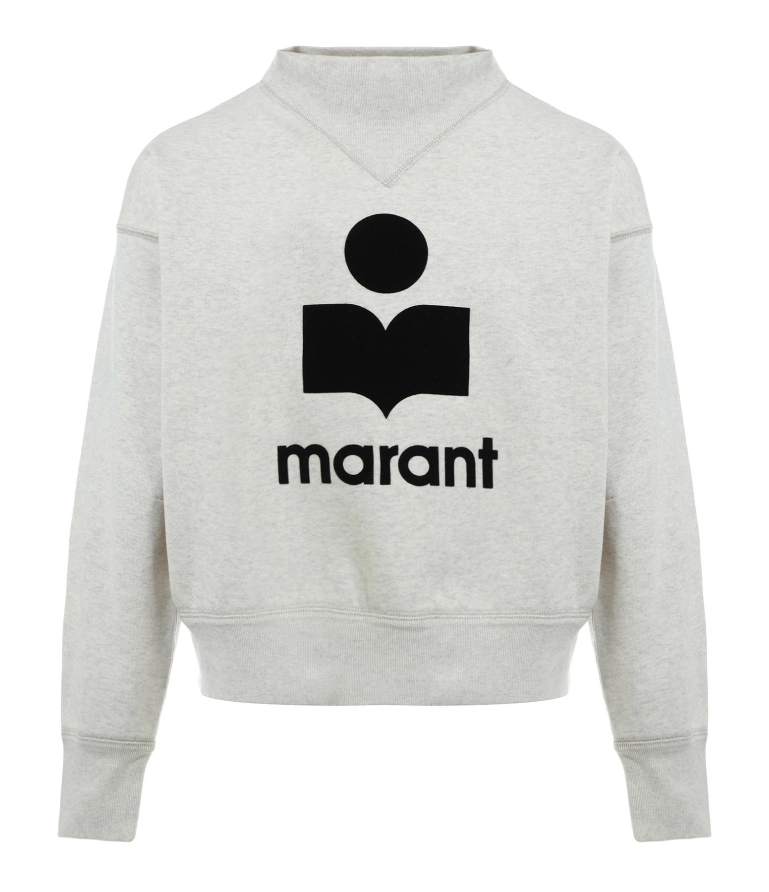 ISABEL MARANT ÉTOILE Sweatshirt Moby Coton Écru 3 ISABEL MARANT ÉTOILE Sweatshirt Moby Coton Écru