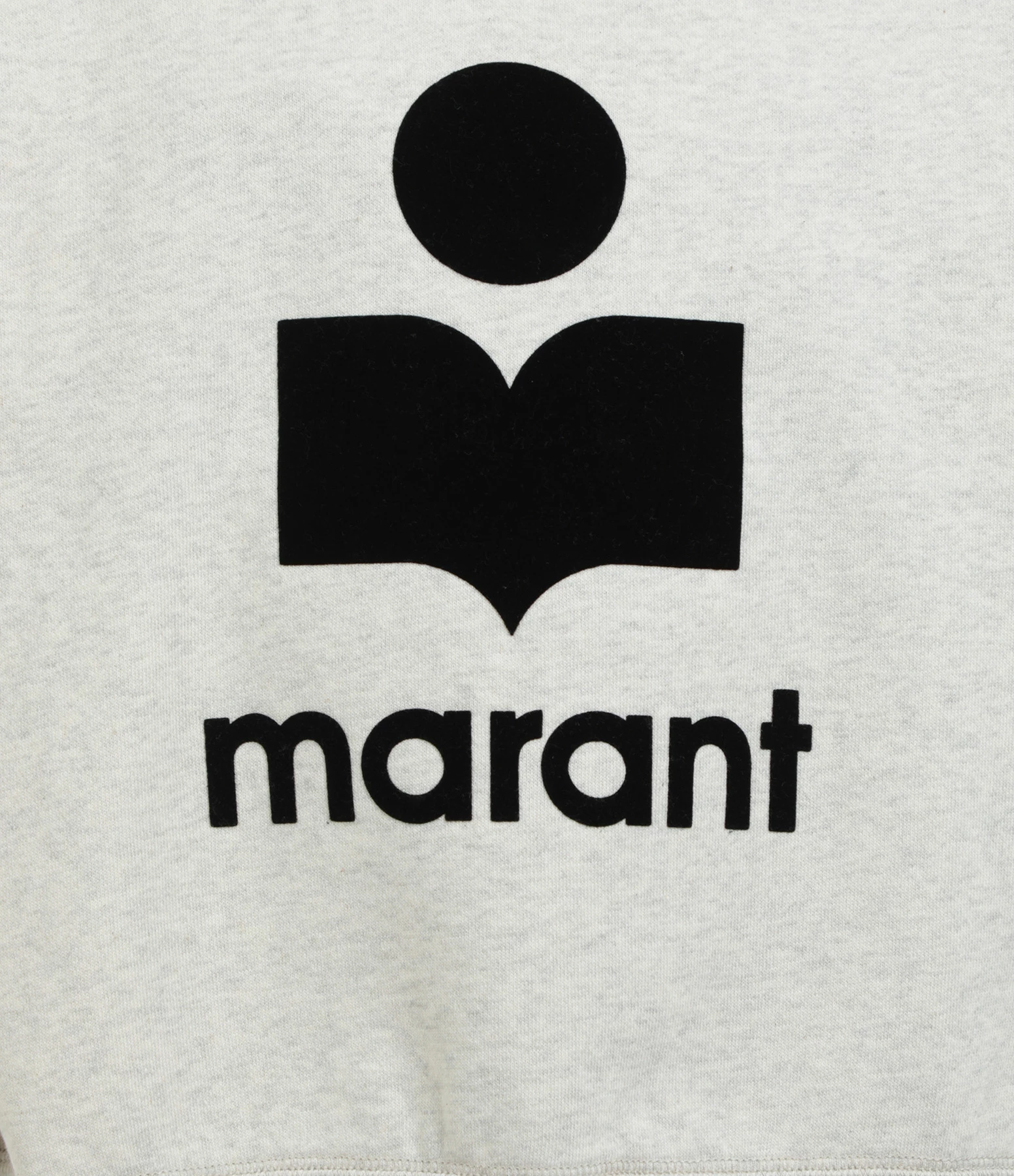 ISABEL MARANT ÉTOILE Sweatshirt Moby Coton Écru 4 ISABEL MARANT ÉTOILE Sweatshirt Moby Coton Écru – Image 2