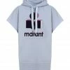 ISABEL MARANT ÉTOILE Sweatshirt Milesy Coton Bleu Clair -Boutique MAJESTIC FILATURES unnamed file 2003