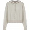 JOSEPH Sweatshirt Hoodie Soie Coton Beige -Boutique MAJESTIC FILATURES unnamed file 2008