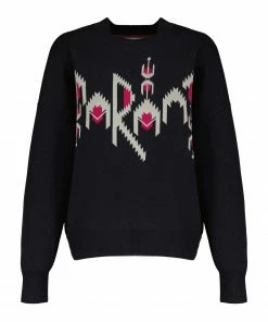 ISABEL MARANT ÉTOILE Pull Adison Coton Bleu Midnight