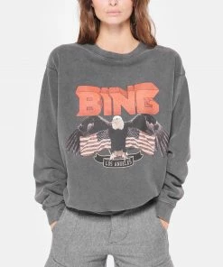 ANINE BING Sweatshirt Vintage Coton Noir 9 ANINE BING Sweatshirt Vintage Coton Noir -Boutique MAJESTIC FILATURES unnamed file 2025