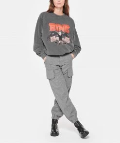 ANINE BING Sweatshirt Vintage Coton Noir 10 ANINE BING Sweatshirt Vintage Coton Noir -Boutique MAJESTIC FILATURES unnamed file 2026