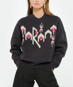 ISABEL MARANT ÉTOILE Pull Adison Coton Bleu Midnight 9 ISABEL MARANT ÉTOILE Pull Adison Coton Bleu Midnight -Boutique MAJESTIC FILATURES unnamed file 203