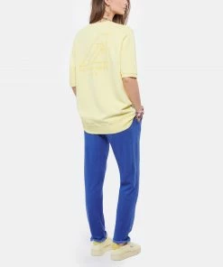 AUTRY Sweatshirt Matchpoint Arrow Jaune -Boutique MAJESTIC FILATURES unnamed file 2032