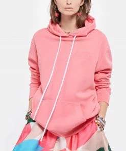 AUTRY Sweatshirt Hoodie Matchpoint Rose -Boutique MAJESTIC FILATURES unnamed file 2040