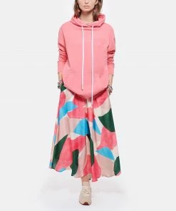 AUTRY Sweatshirt Hoodie Matchpoint Rose -Boutique MAJESTIC FILATURES unnamed file 2041