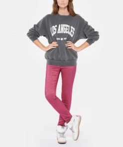 ANINE BING Sweatshirt Ramona LA Coton Organique Noir Délavé 15 ANINE BING Sweatshirt Ramona LA Coton Organique Noir Délavé -Boutique MAJESTIC FILATURES unnamed file 2049