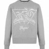 GOLDEN GOOSE Sweatshirt South Beach Miami Coton Gris -Boutique MAJESTIC FILATURES unnamed file 2070