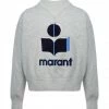 ISABEL MARANT ÉTOILE Sweatshirt Moby Coton Gris -Boutique MAJESTIC FILATURES unnamed file 2085