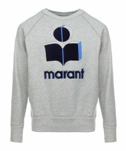 ISABEL MARANT ÉTOILE Sweatshirt Milly Coton Gris