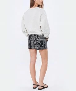 ISABEL MARANT ÉTOILE Sweatshirt Margo Coton Gris -Boutique MAJESTIC FILATURES unnamed file 2099