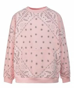 ARIZONA LOVE Sweatshirt Coton Bandana Rose